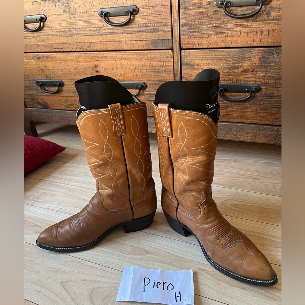 Dan Post Leather Cowboy Boots size 11EW